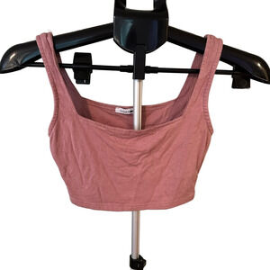 FASHION NOVA PINK TANK CROP TOP